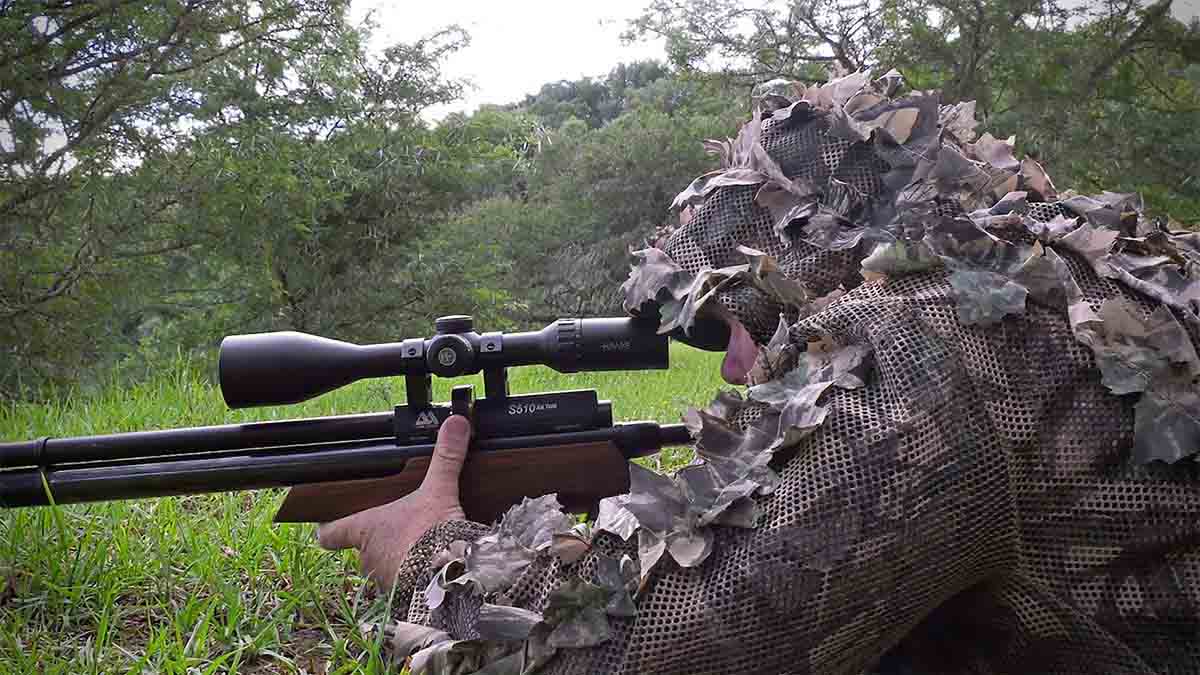Airgun Shooting with the Air Arms S510 TDR